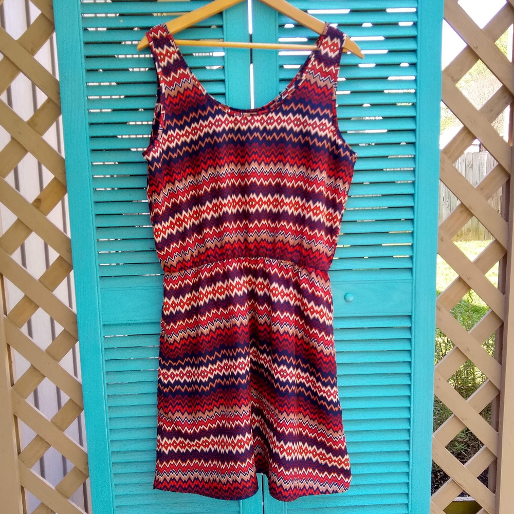 Sunday in Brooklyn Geometric Print Tank Dress - Picture 5 of 6